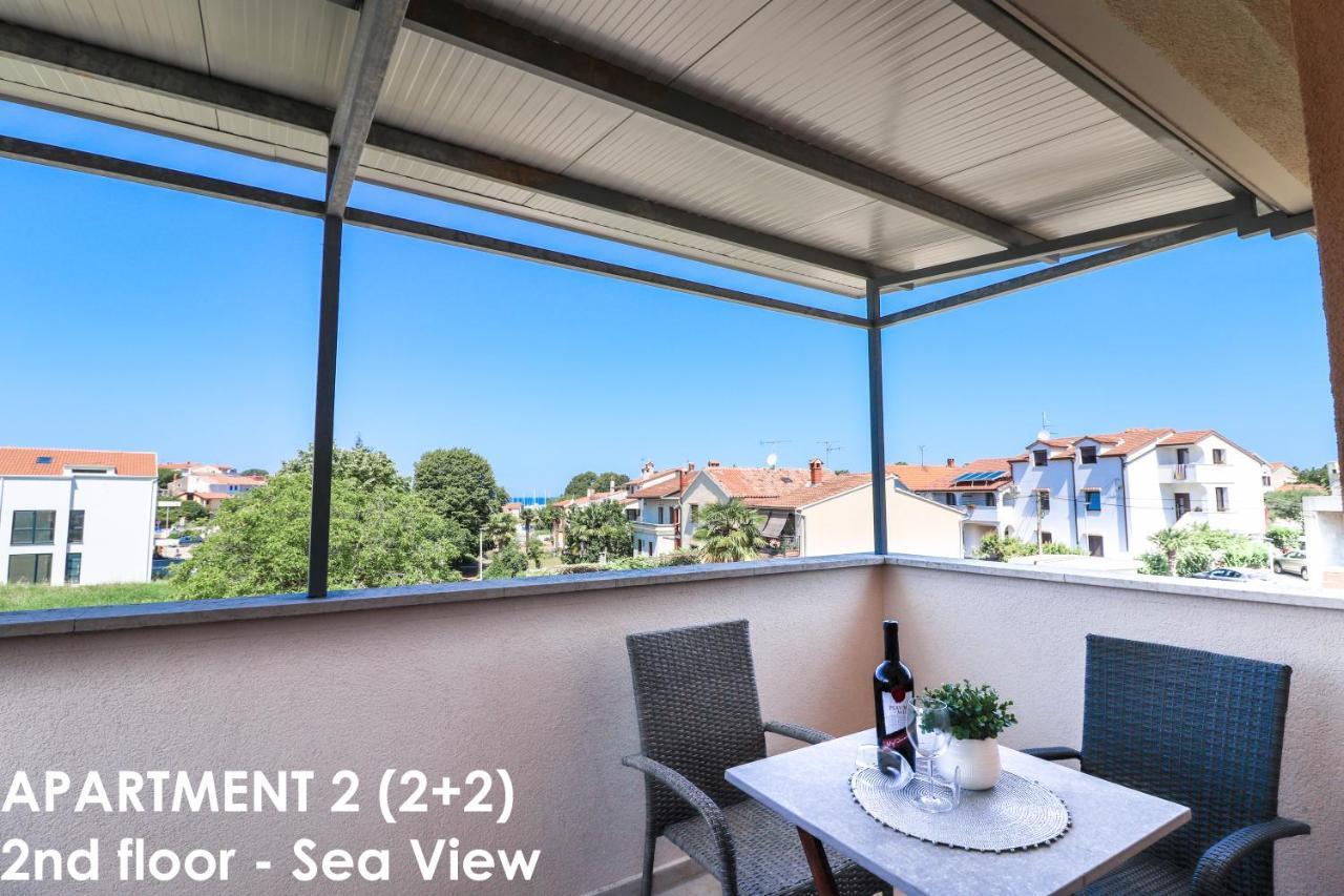 Sunshine Apartments Funtana With Balcony And Sea View Zewnętrze zdjęcie